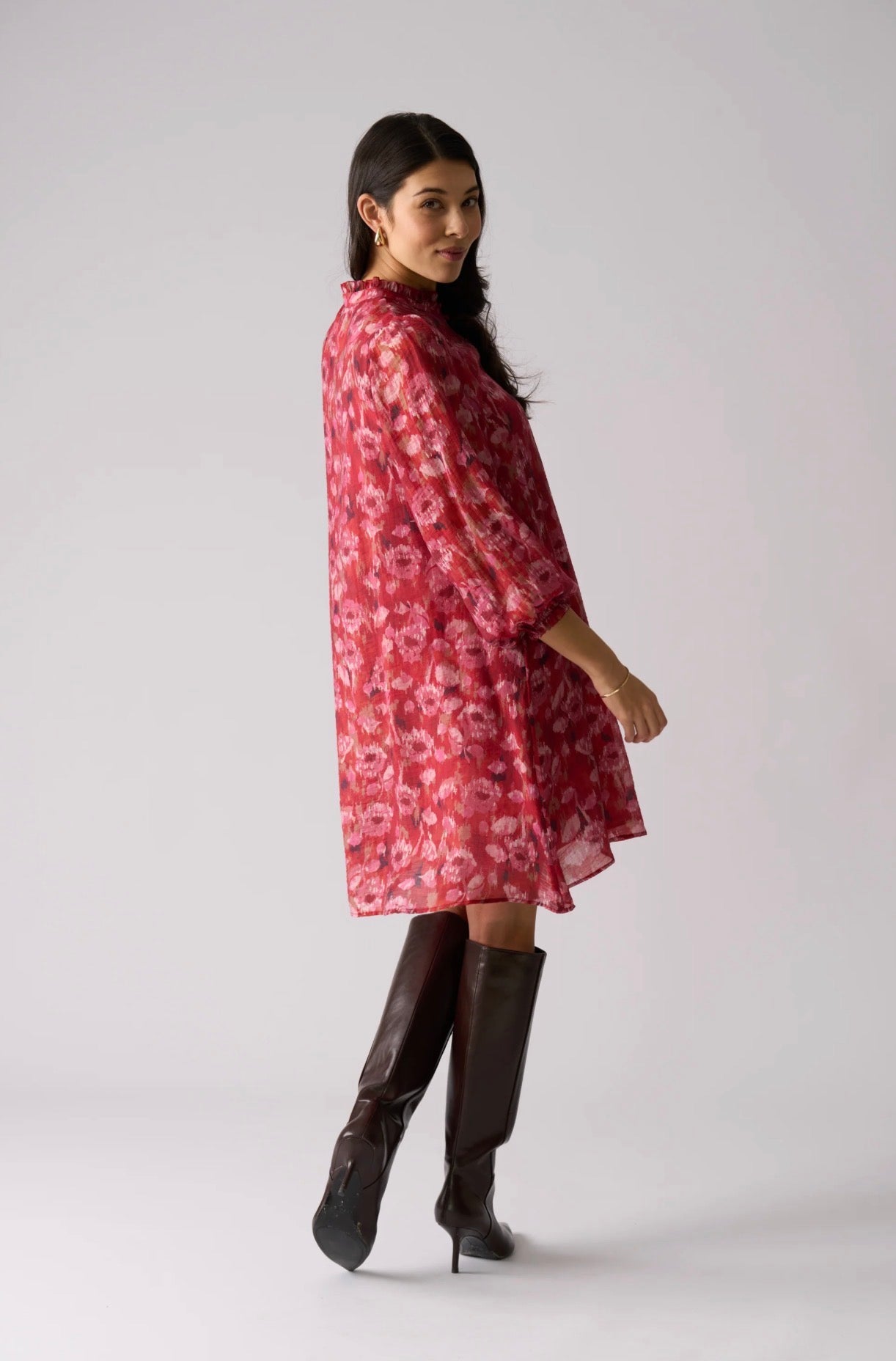 CUTE PAIR DRESS - WINTER BLOOMS
