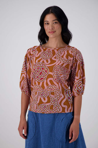 DILON BLOUSE -  MELBOURNE