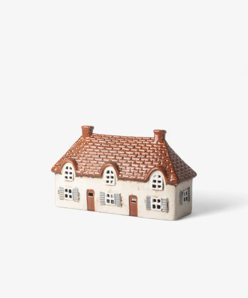 COTSWALD TEA LIGHT COTTAGE - IVORY
