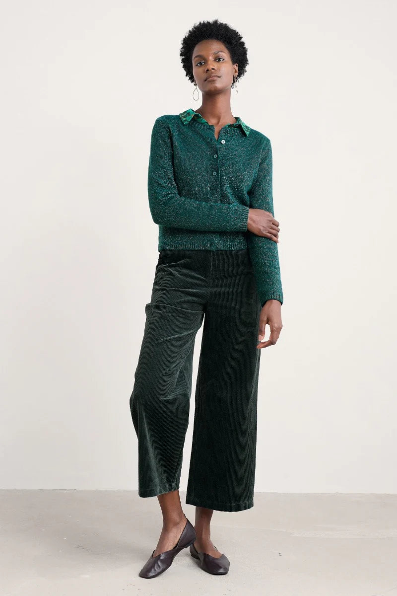 TERN TIDE SPARKLE CARDIGAN - DARK WRECKAGE