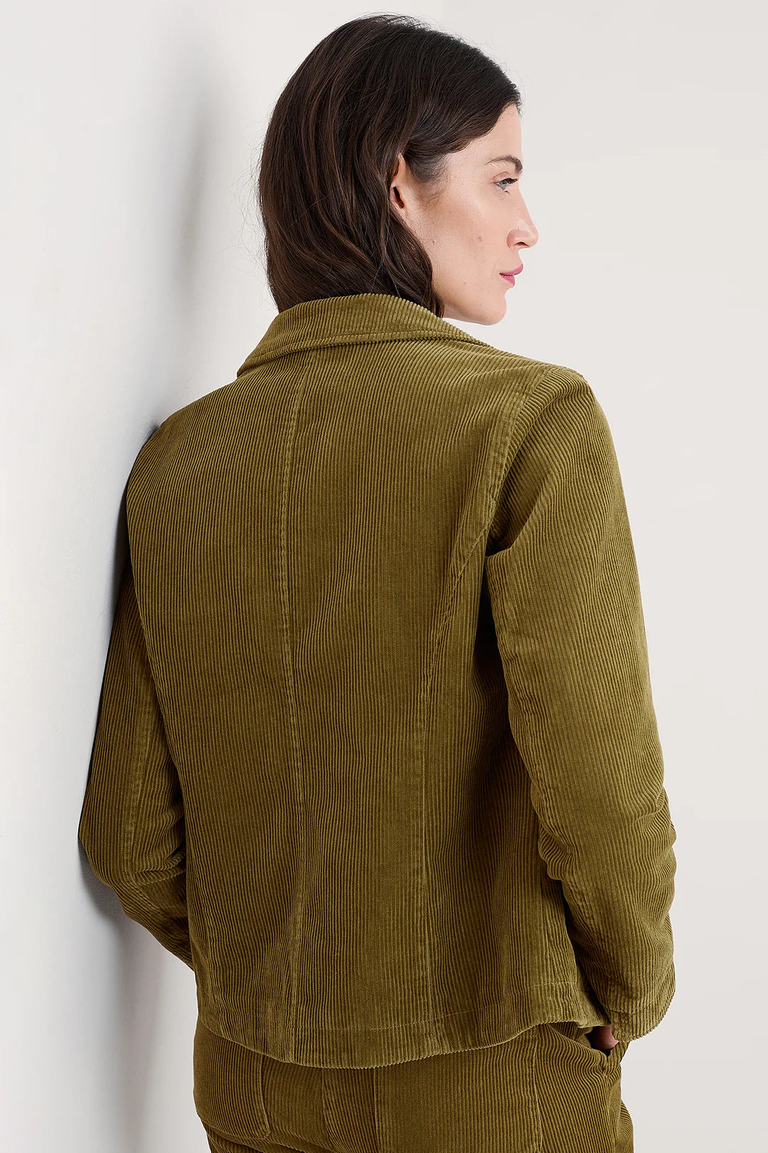 HEALD BLAZER - BRIGHT OLIVE
