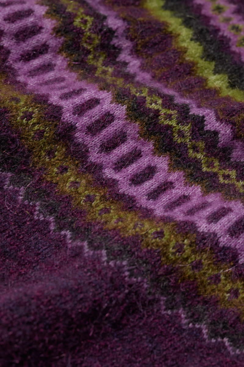 ANNIK JUMPER - MODERNIST GRAPE OAK MIX