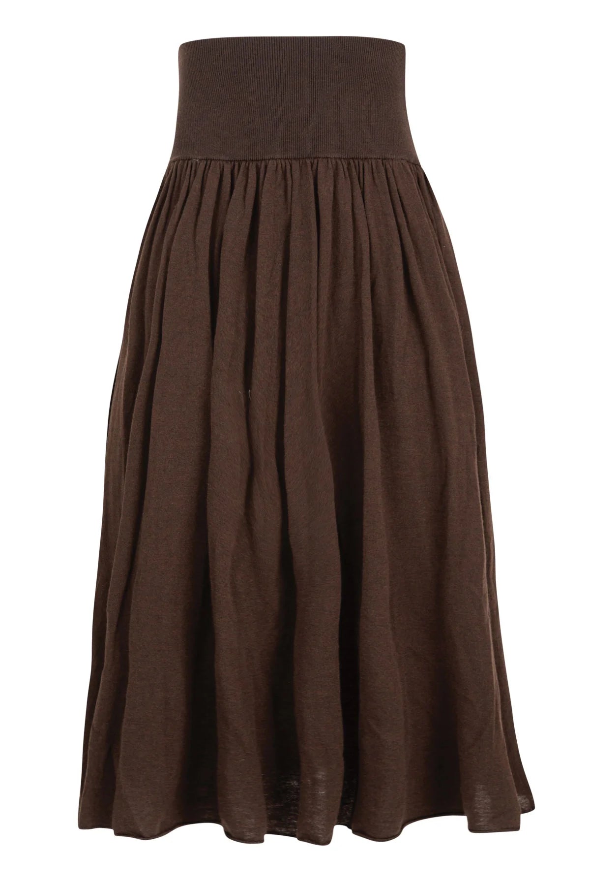 BASQUE TO BASICS SKIRT - CHOCOLATE