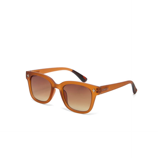 GIOVANNI UNISEX SUNGLASSES - BROWN