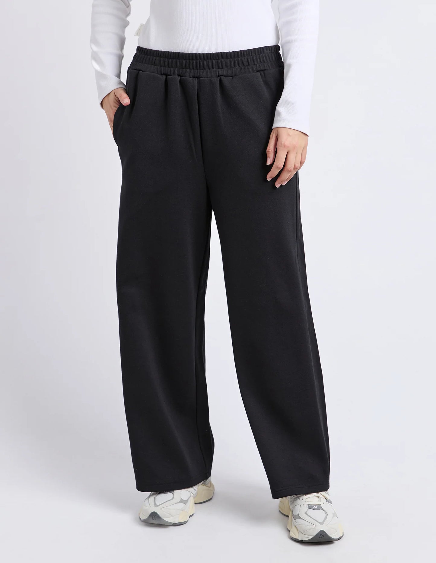 HARPER TRACK PANT - BLACK