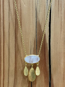 Gold & Gem Cloud Necklace