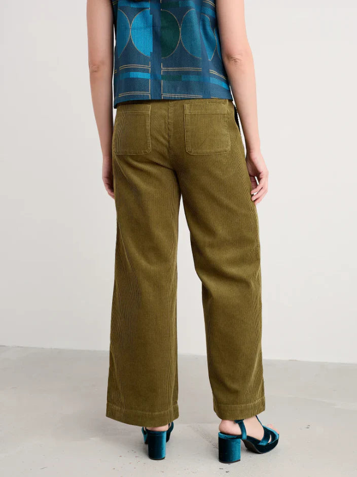 DILLWYN TROUSER - BRIGHT OLIVE