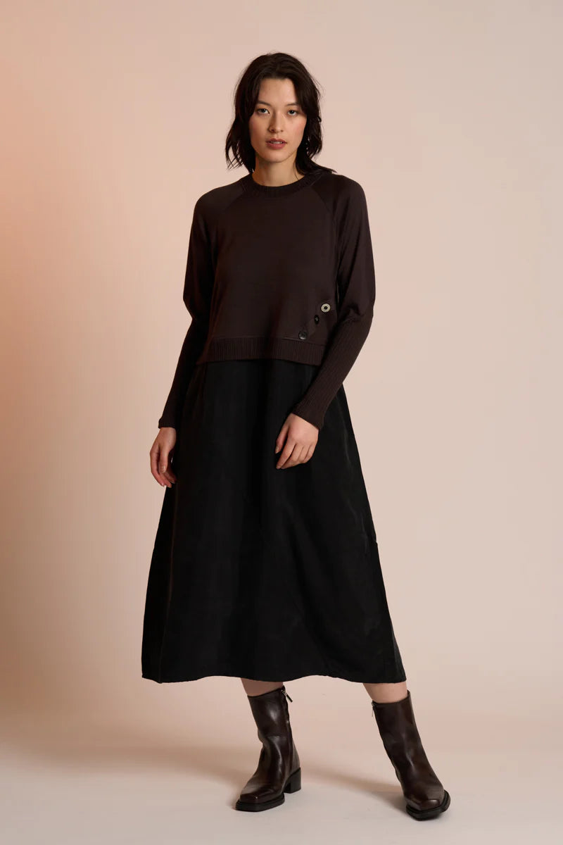 DIVINE ANGLES DRESS - BUTTER SWEET