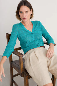 SWEET DAY CARDIGAN - AZURITE