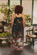 Load image into Gallery viewer, HUMMINGBIRD FLIGHT OF FANCY PRINT SLIP DRESS