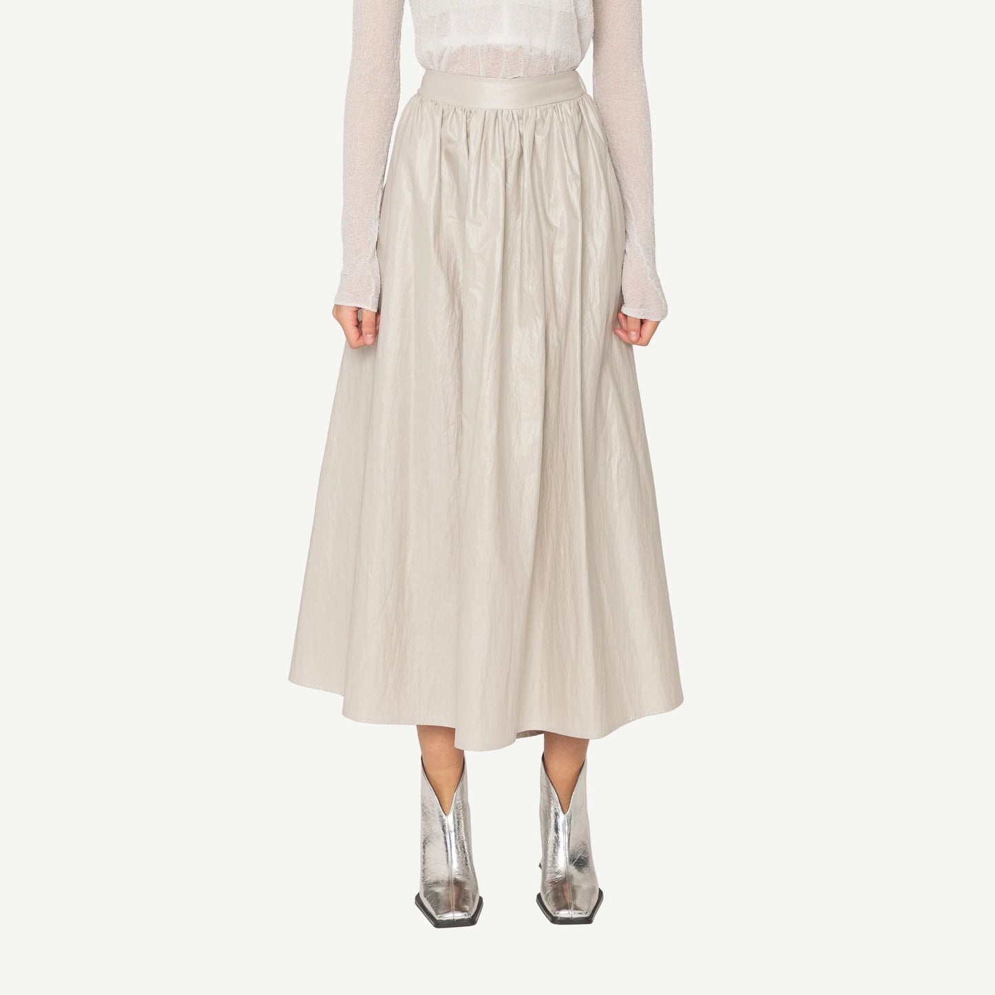 UMRA SKIRT - STONE