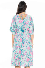 Load image into Gallery viewer, EVIE DRESS - CRETE PRINT