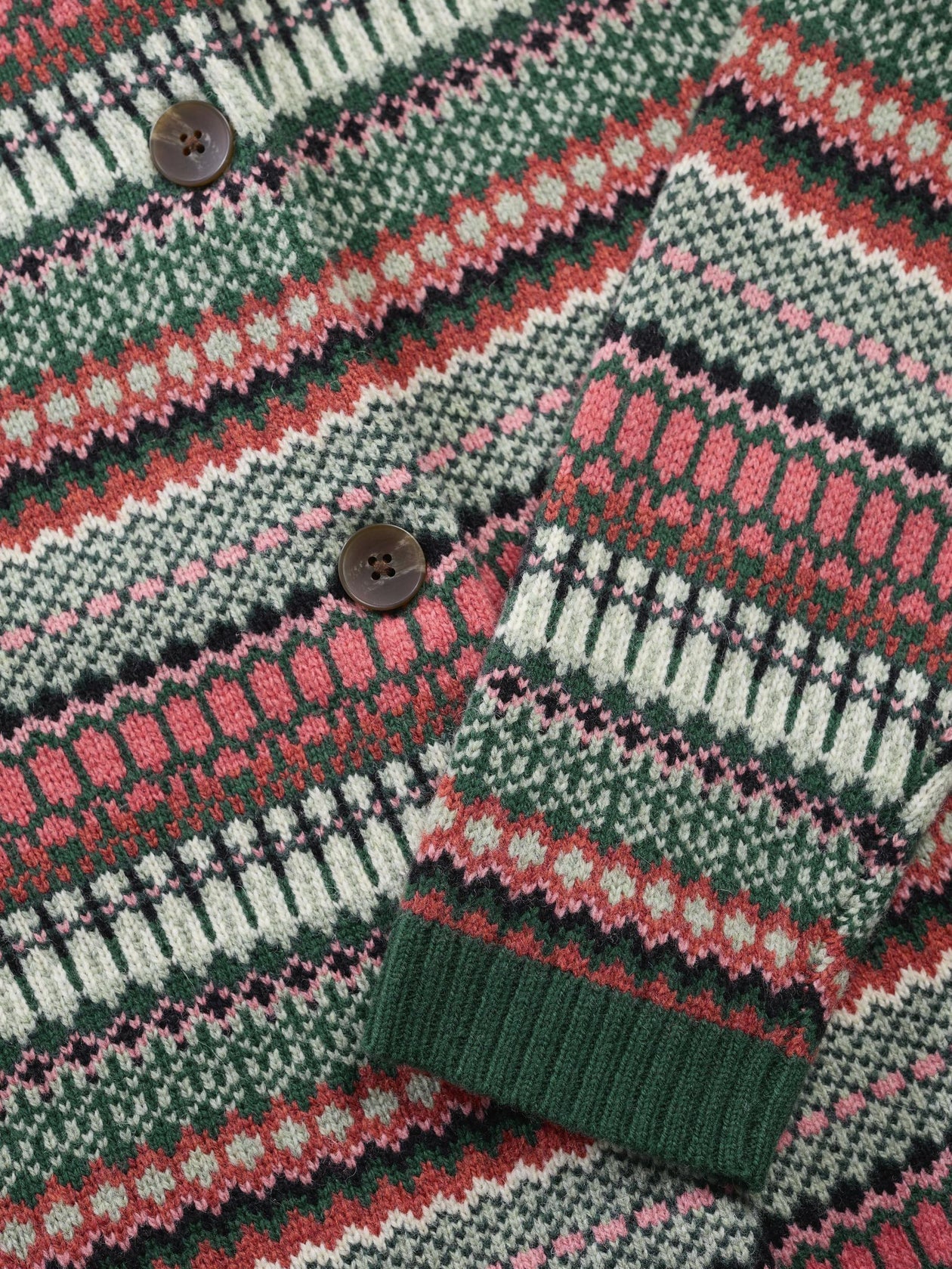 PERCELLA COVE CARDIGAN - WEAVING NEEDLE DARK FORAGE MIX