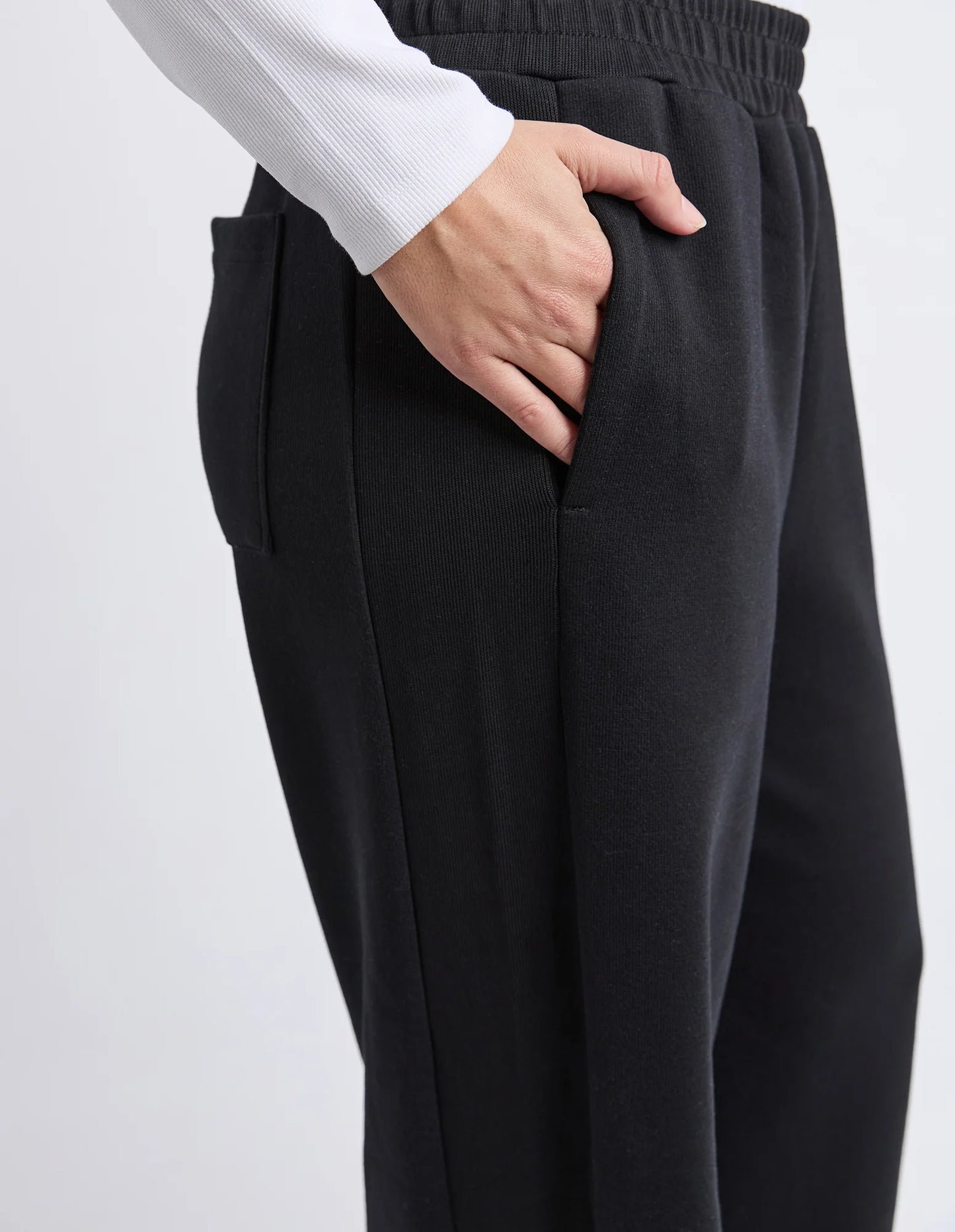 HARPER TRACK PANT - BLACK