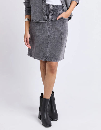 TULAROSE CORD SKIRT