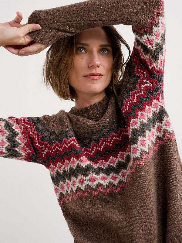 GOLDEN LIGHT JUMPER - SONATA GULLY RED SAIL MIX