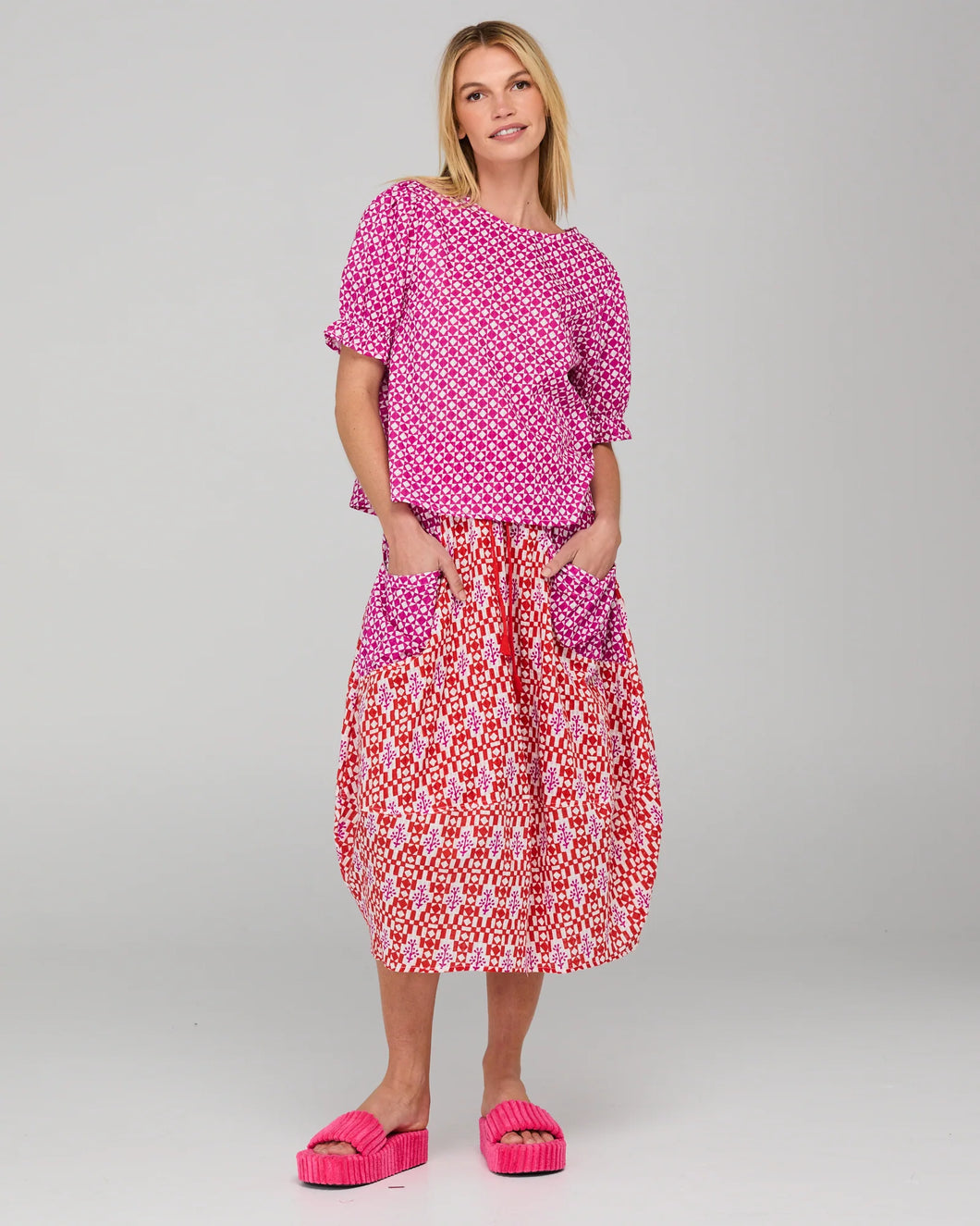 GURU SKIRT - SPLICED NAPLES