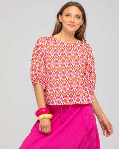 AVA TOP - NAPLES POMODORO