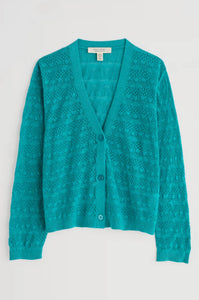 SWEET DAY CARDIGAN - AZURITE
