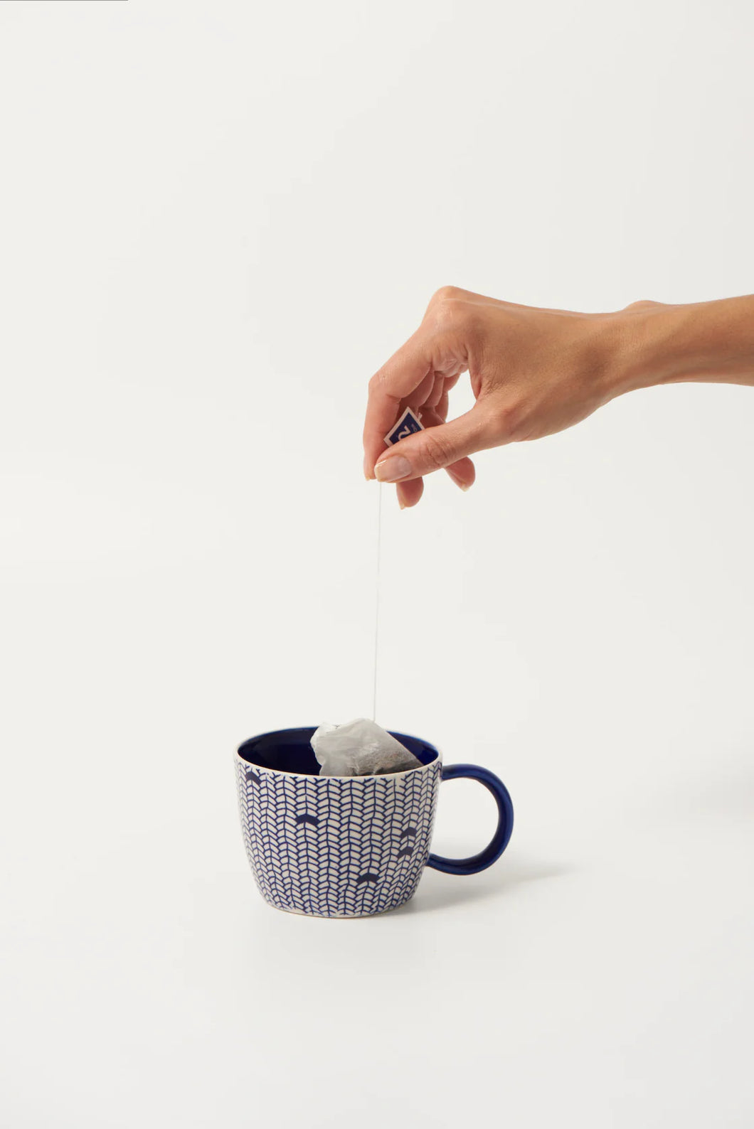 BLUE WEAVE MUG - SET 2