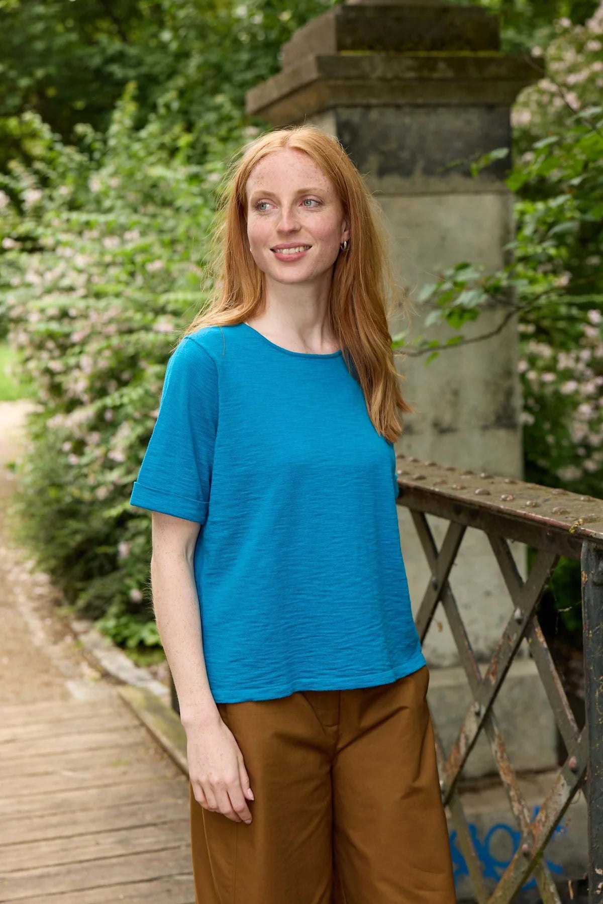 KAT ECO SLUB TEE - BLACK