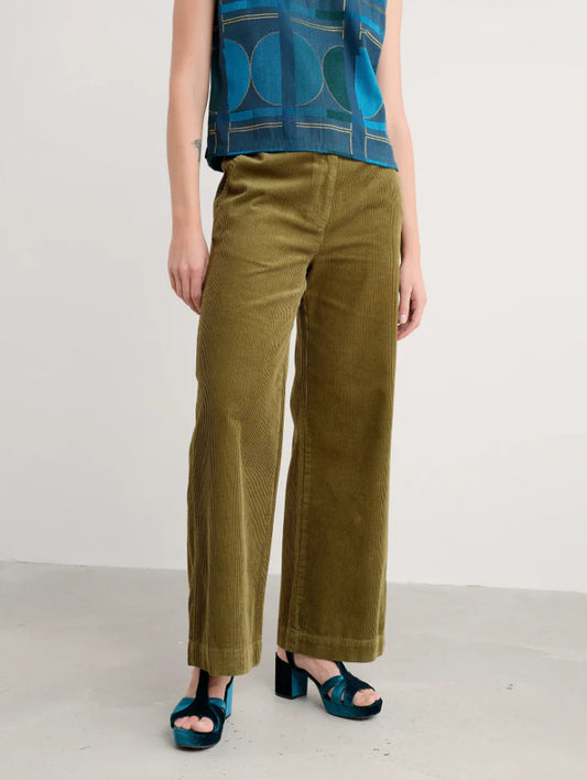 DILLWYN TROUSER - BRIGHT OLIVE