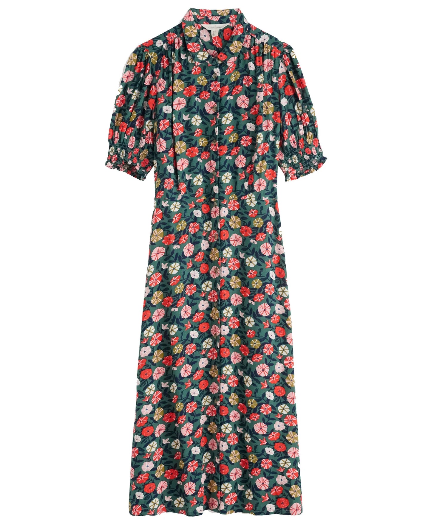 BRIDGET DRESS - WINDING PETUNIAS GROVE