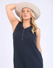 Load image into Gallery viewer, ELYSIAN DRESS - NAVY