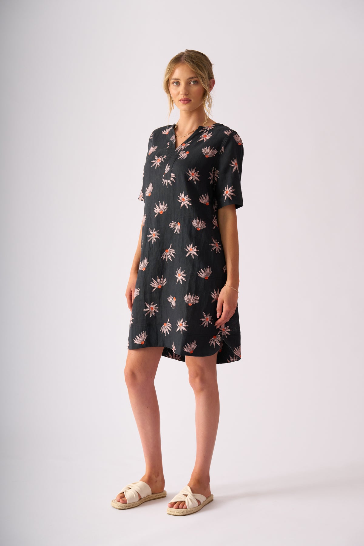 STITCH UP DRESS - IN FLOWER