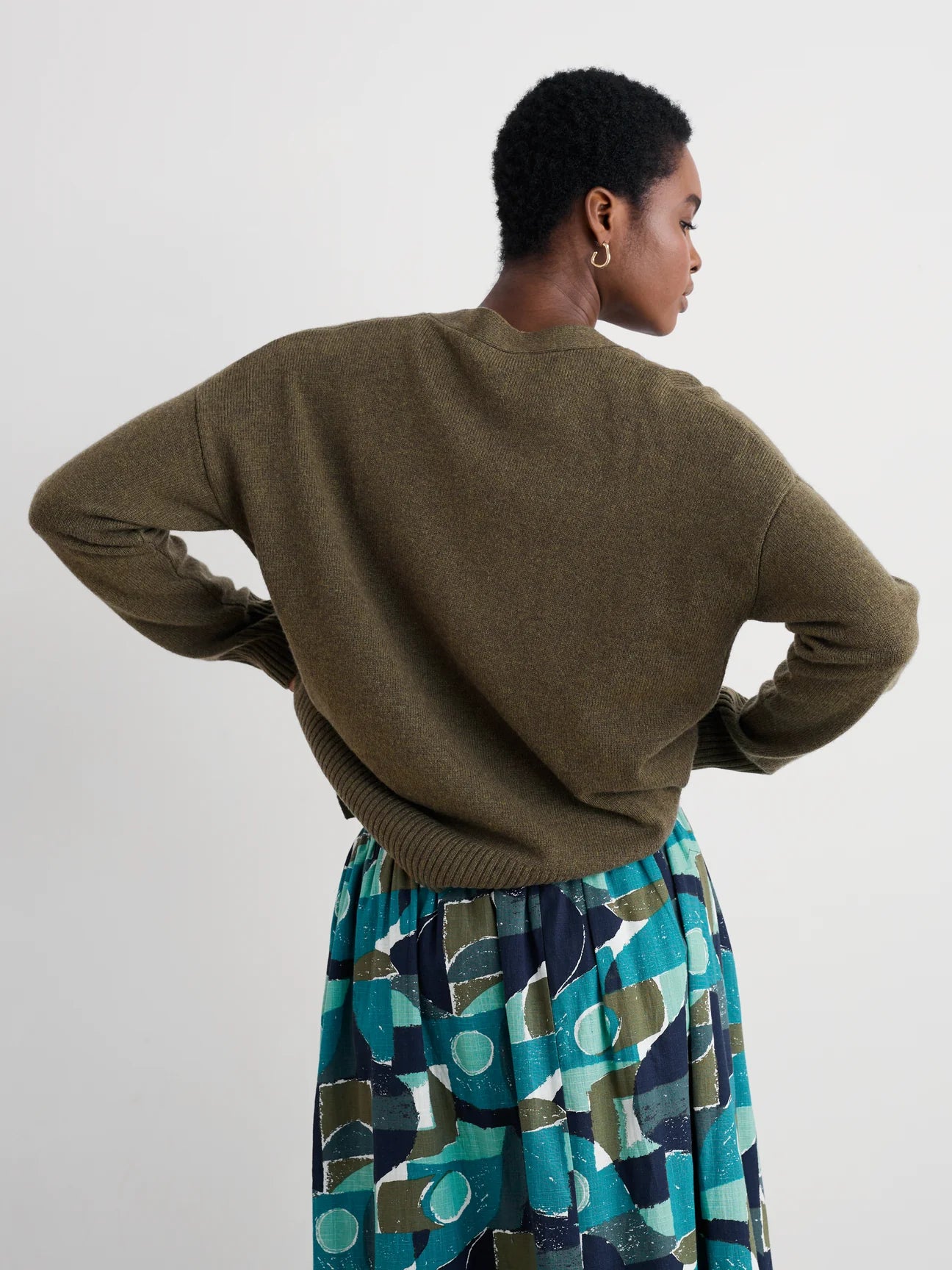 SENARA CARDIGAN - RICH OLIVE