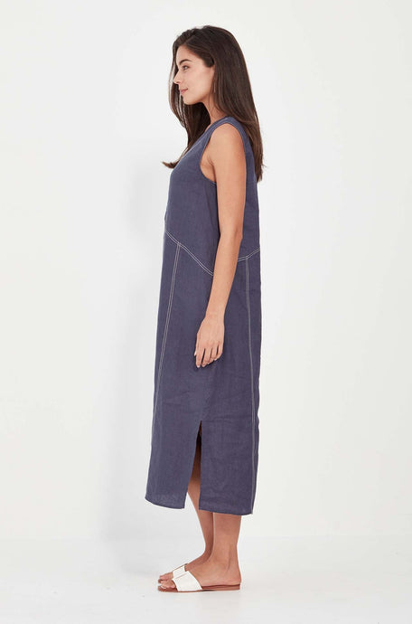 CORDELIA DRESS - DENIM