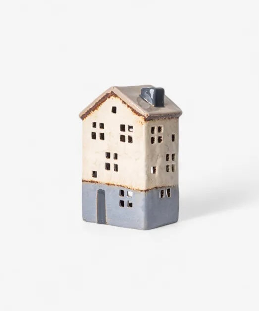 SAINT MALO TEA LIGHT HOUSE - STONE ROOF