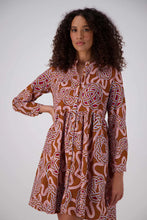 Load image into Gallery viewer, LOVEKNOTS TUNIC DRESS - CARAMEL