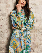 Load image into Gallery viewer, ETIENNE DRESS - PEONY PATCHWORK