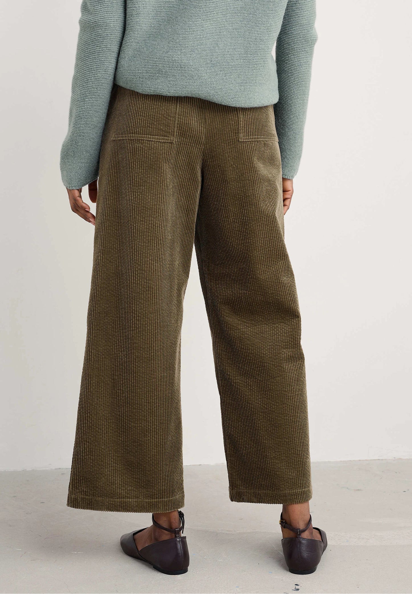 ASPHODEL TROUSER - DARK SEAGRASS