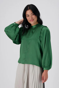 MOONSHINE BLOUSE - GREEN