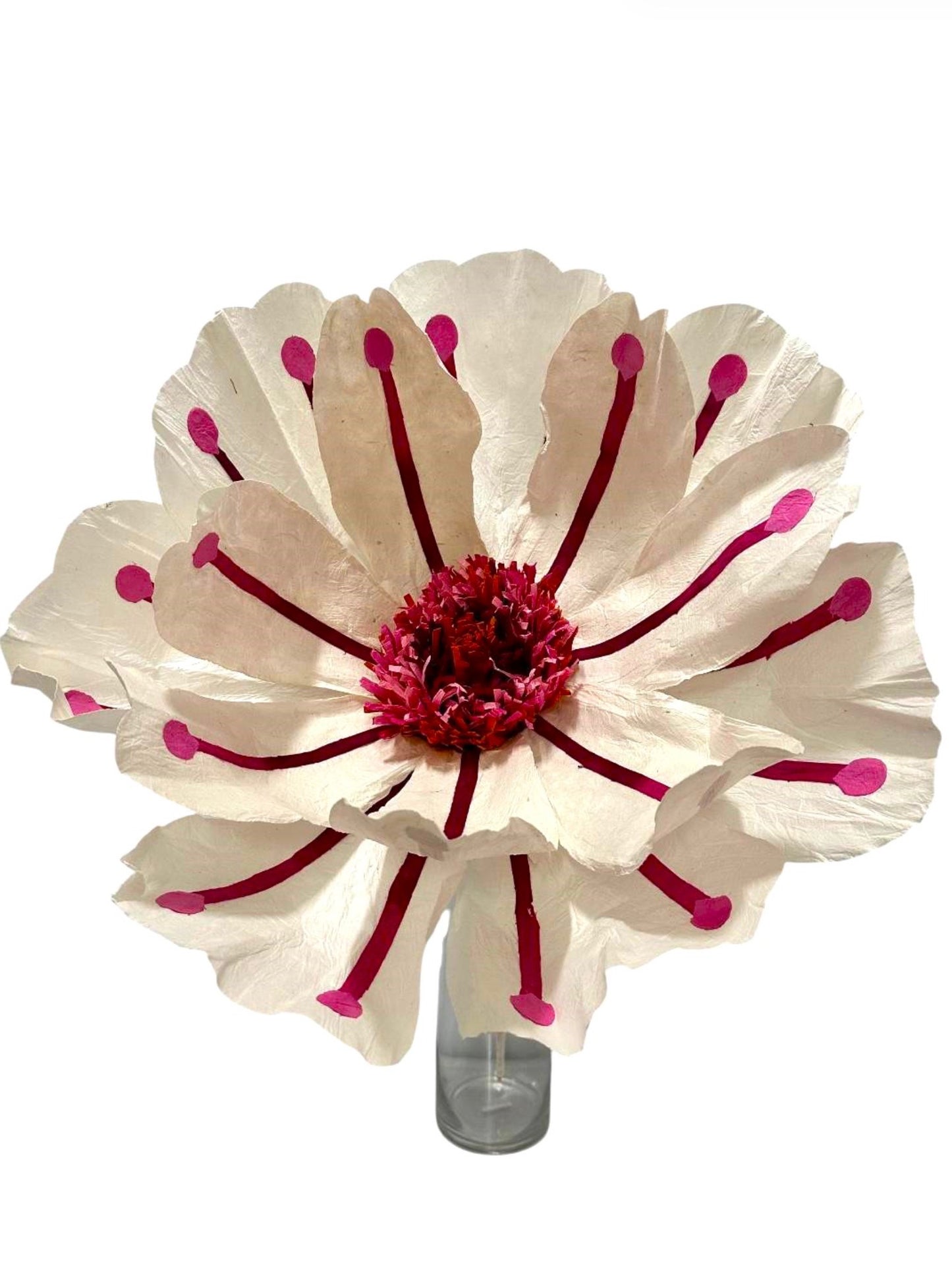 PAPER FLOWER - XL CORAL FLOWER