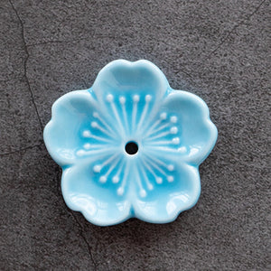 JAPANESE INCENSE HOLDER - FLOWER ORNAMENT