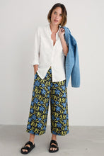 Load image into Gallery viewer, PEACEFUL HAVEN CULOTTES - LEAFY FLORAL MARITIME