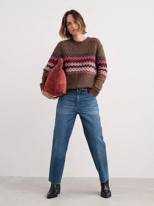 GOLDEN LIGHT JUMPER - SONATA GULLY RED SAIL MIX