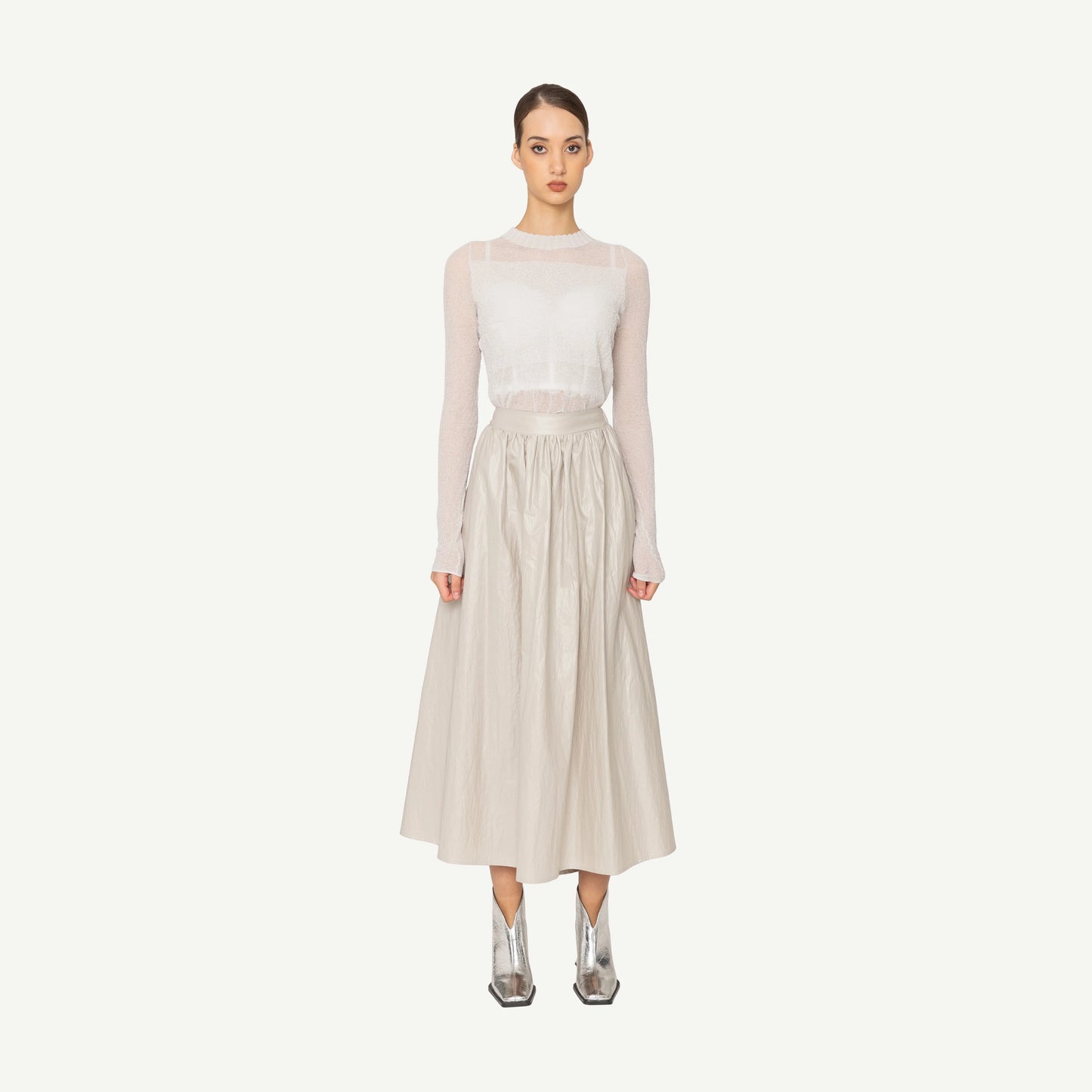 UMRA SKIRT - STONE