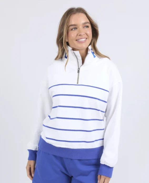 COLLEGE ZIP CREW - STRIPE