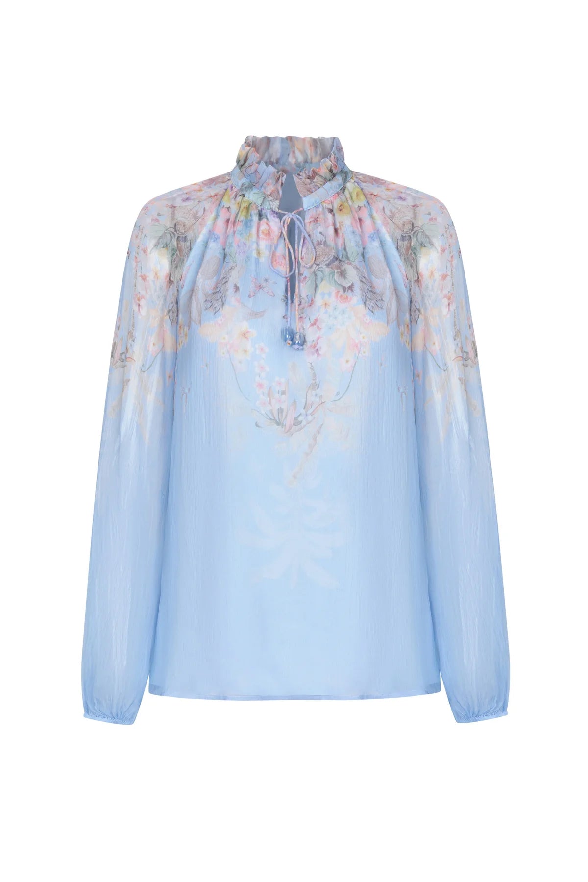 LUNA BLOUSE - CELESTIAL BLUE