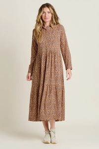 PAINTED SPOT MAXI DRESS