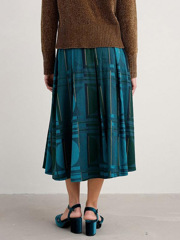 INTERWEAVING SKIRT - PICROUS JACQUARD