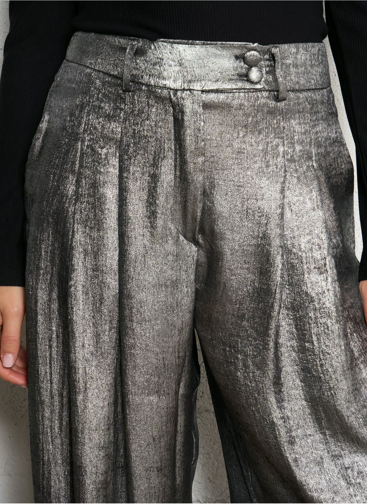 UXIA WOMAN PANT - SILVER