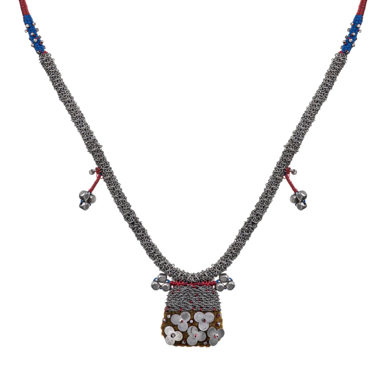 SHEEN ARTISAN METAL PENDANT NECKLACE - TWINKLE SET