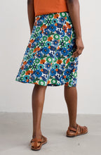 Load image into Gallery viewer, ROSE SKIRT - SCREENPRINT FLORAL CHALK