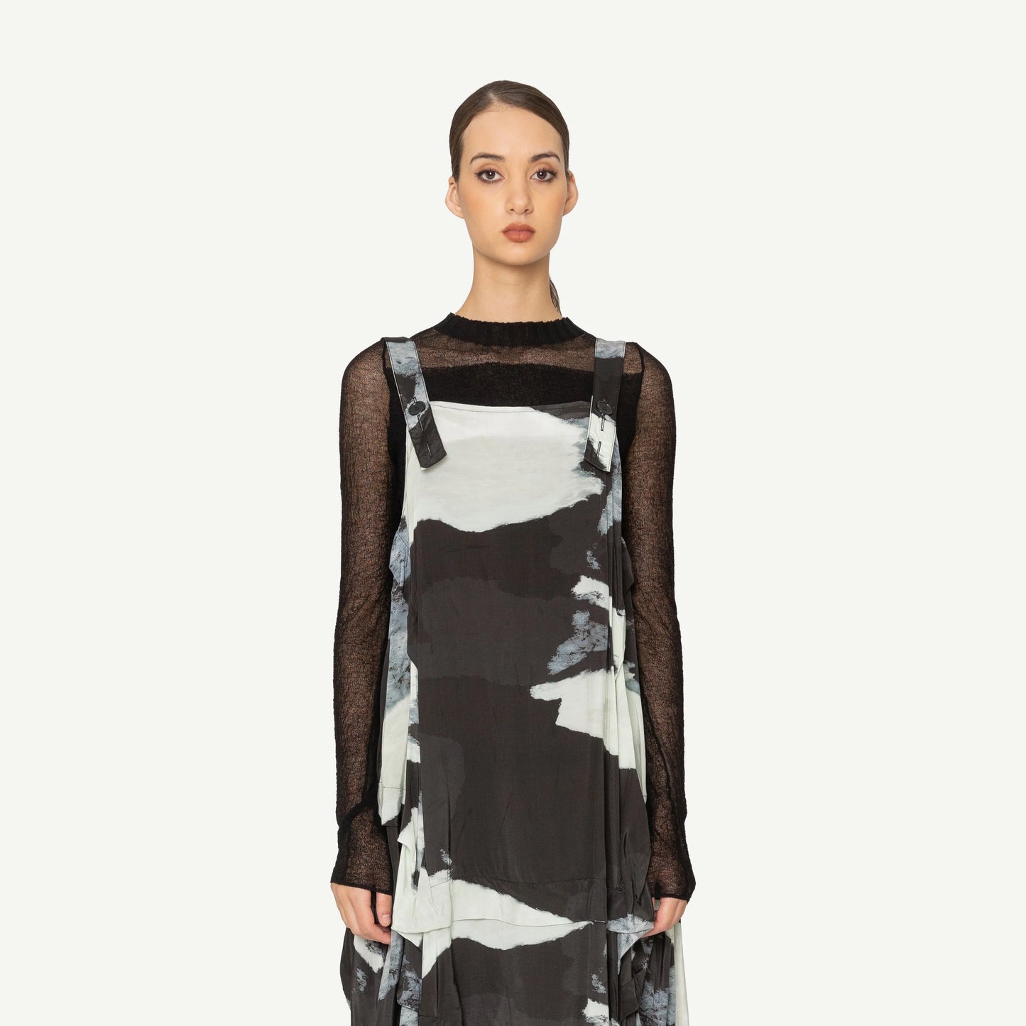 VALEN DRESS - GLACIER PRINT