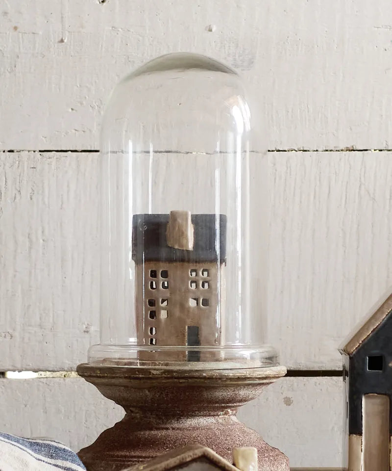 SAINT MALO TEA LIGHT HOUSE - BLUE ROOF